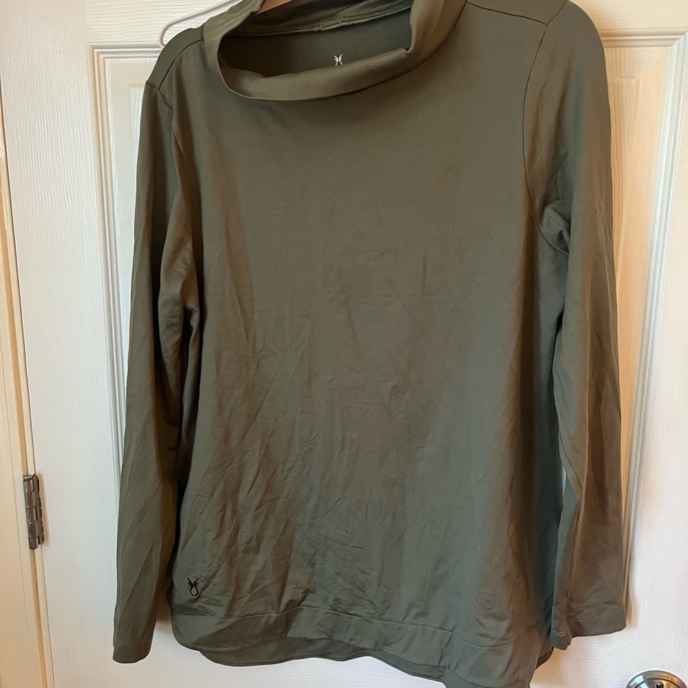 Dudley Stephens Sage Long Sleeve Top